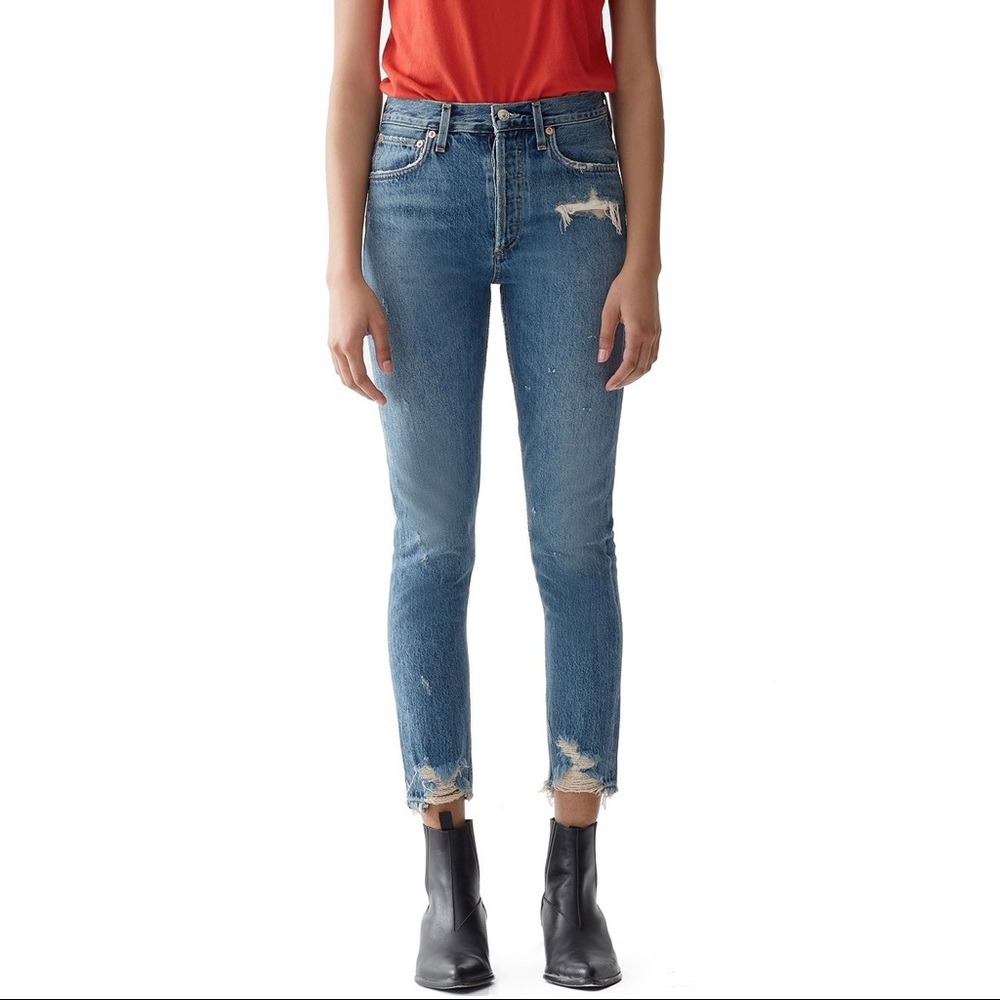 Agolde Jamie Straight Leg Jeans